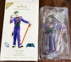 2008 Hallmark The Joker Batman DC Keepsake Ornament Ltd Ed New SS - Picture 1 of 3