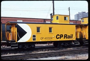Original Rail Slide - CP Canadian Pacific 437238 Toronto ON 2-15-1981 - Bild 1 von 1