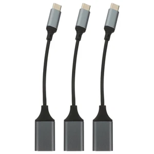  3 Stück USB-C Stecker auf USB 3.0 Buchse OTG Kabel Adapter für S9 und andere Typ-C - Bild 1 von 12