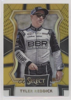 2017 Panini Select Grandstand Gold Prizm 8/10 Tyler Reddick #71 - Image 1 of 3