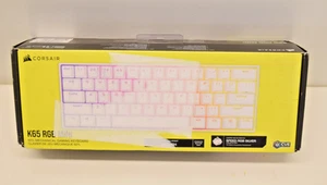 Corsair K65 RGB MINI 60% Mechanical Wired Gaming Keyboard – Cherry MX Speed	NEW! - Afbeelding 1 van 15
