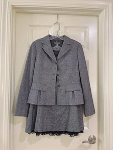 ann taylor women wool blend 2- piece suits size 6 - Picture 1 of 16