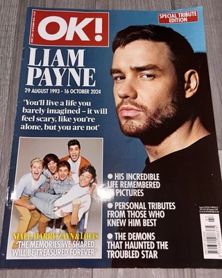 OK! Magazine  Liam Payne (29 Aug 1993 – 16 Oct 2024) – Collector’s Issue - Image 1 of 4