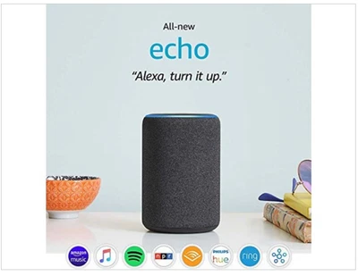 NEW 🔥 Amazon Echo Plus Gen Alexa Smart Speaker CHARCOAL US Version DOLBY - Image 1 of 4