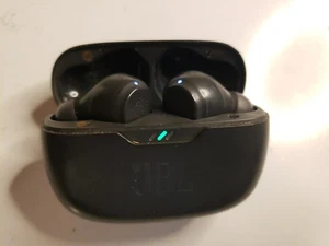 Auriculares Bluetooth inalámbricos verdaderos JBL Vibe Beam - negros - Imagen 1 de 5