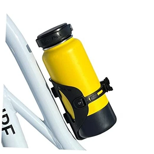 Bicycle Bottle Cage BIKASE ABC Adjustable Drink Holder Black