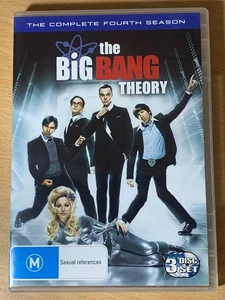 The Big Bang Theory Complete Season 4 Fourth Series Four (DVD 3-Disc 2011) R4 - Foto 1 di 4