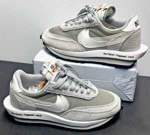 Nike Fragment x sacai x Nike LDWaffle Grey DH2684-001 Men's SZ: 6 - Used - Picture 1 of 18