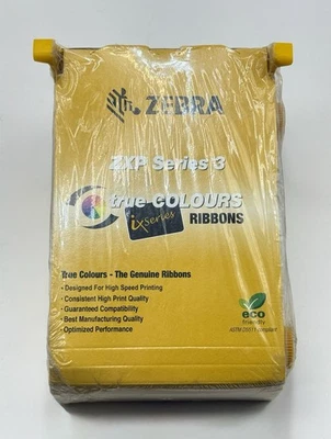 NEW Zebra 800033-301 ZXP Series 3 True Colours BLACK Card Printer Ribbon - Image 1 of 3