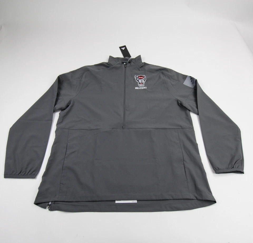 Nuevo Pullover NC State Wolfpack Adidas Para Mujer Gris Foto 1 de 1