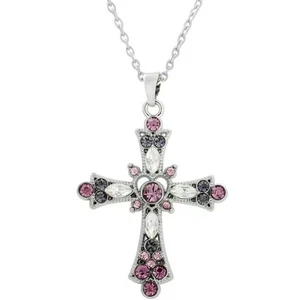 Crystal Women's Necklaces for Girls Pendant - Picture 1 of 11