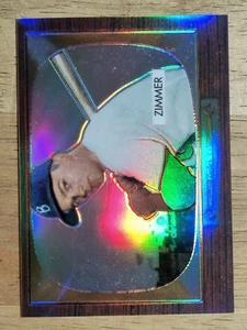 Bowman 2001 cromo novato reimpresiones refractores #25 Don Zimmer - Imagen 1 de 2