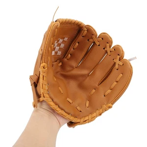 (12.5 Inch Brown) Baseball Handschuh Ergonomische PU Leder Baseball Handsch| - Bild 1 von 24