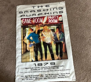 Original SMASHING PUMPKINS 1979 UK 60"x41" Promotional Tour Poster 1995 Rare - Picture 1 of 6