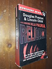 DOUGLAS PRESTON & LINCOLN CHILD RELIQUARY SONZOGNO 2001 COMPRESA SPEDIZIONE SDA