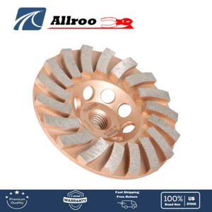 Grinding Wheels 4.5" Diameter 18 Turbo Diamond Segments 5/8"-11 Arbor - Picture 1 of 7