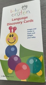 Baby Einstein: Language Discovery Cards Images Words Teach NEW sealed flash card - Picture 1 of 5