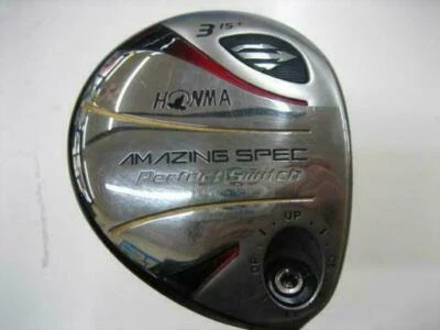 GOLF CLUBS FAIRWAY WOOD HONMA AMAZING SPEC PERFECT SWITCH 3W LOFT-15 SR-FLEX - Image 1 of 4