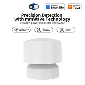 Tuya WiFi 24G MmWave Radar Smart Human Presence Detector With Illumination Alarm - Picture 1 of 12