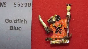 Games Workshop Citadel Skaven Plague Monk Warlock 1987 Warhammer Metal Figure - Picture 1 of 2