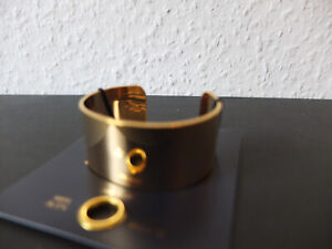 Abercrombie & Fitch Designer Bracelet Approx. 2,5cm Wide IN Gold New Solid