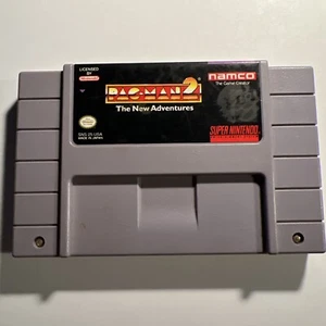 Pac-Man 2 The New Adventures (Super Nintendo SNES) Authentic Game Cart - Picture 1 of 3