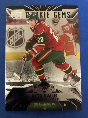 2007-08 Upper Deck Black Diamomd Rookie Gems Petr Kalus Triple Diamond 148 Wild - Image 1 of 2