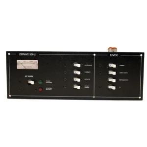 Carling Boat Breaker Panel | 220V 50/60 Hz Marine Aluminum Black - Picture 1 of 3