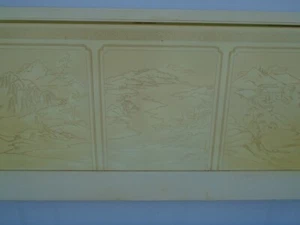 Drexel Asian King size Headboard Connoisseur Regency Chinese Japanese Pagoda - Picture 1 of 15