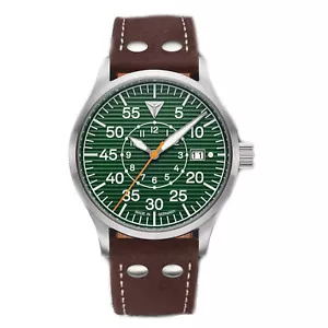 Junkers Men's Automatic Watch Model 9.52.01.06 Pilot Watch Observer Watch Green - Picture 1 of 4