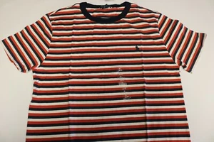 NUEVO CON ETIQUETAS POLO RALPH LAUREN CAMISETA ROJA BLANCA MARINA ALGODÓN PATRIÓTICO XL 18-20 Julio4 - Imagen 1 de 6