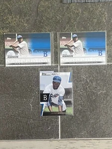 (3) TOPPS JACKIE ROBINSON 2- CD19 Y 1 ACA-22 - Imagen 1 de 2