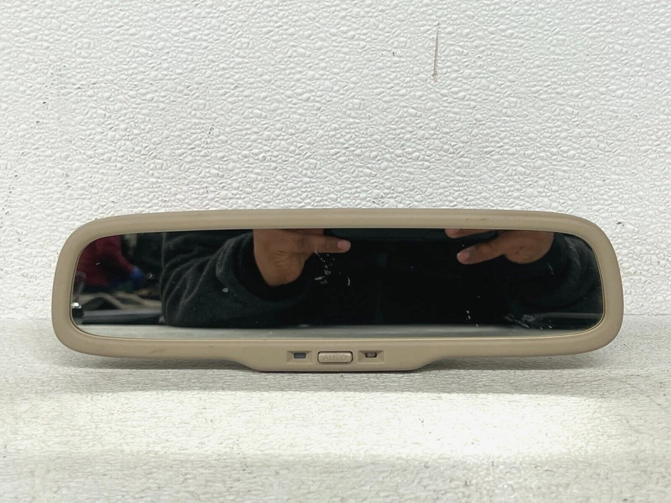 ⭐1998-2007 LEXUS LX470 FRONT INTERIOR OVERHEAD REAR VIEW MIRROR TAN OEM LOT2581 - Image 1 of 4