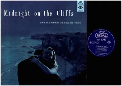 LES BAXTER Midnight On The Cliffs 1957 CAPITOL MONO Australia IMPORT LP RECORD - Image 1 of 4