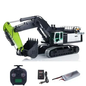 1:12 RC Excavator ZE960G Hydraulic RTR Digger W/ Double Pump Sound Smoke Unit - Picture 1 of 18