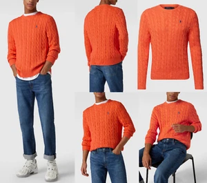 Polo Ralph Lauren Cable-Knit Pullover Sweater Jumper M - Picture 1 of 22