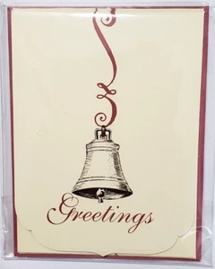 Set of 6 NOUVEAU NOEL Holiday Note Cards 3.75" x 5" - GREETINGS - Picture 1 of 1