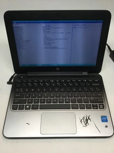 HP Stream 11 11" Laptop Intel Celeron N2840 2GB RAM 30GB STORAGE-MISSING KEYS-MZ - Picture 1 of 6