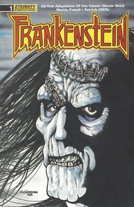Frankenstein #1 cover by J. W. Somerville 1987 Eternity Comics 1988 - Picture 1 of 1