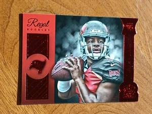 2015 Crown Royale Regal Rookies Jameis Winston RC Die Cut #11 Heisman - Picture 1 of 2