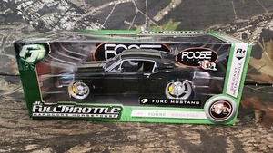 JL 1/20 FORD MUSTANG FOOSE FT FULL THROTTLE RC2 DIECAST BLACK MUSCLE CAR 2006 DH - Picture 1 of 10