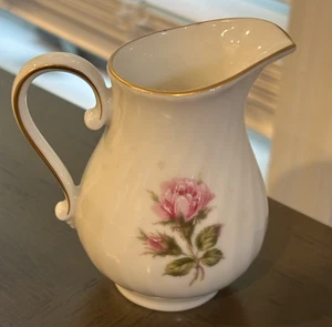 A.K. Kaiser Moosrose Vintage Porzellan kleines Milchkännchen West Germany - Bild 1 von 4