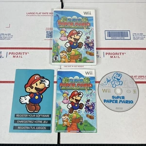 Super Paper Mario (Nintendo Wii, 2007) senza prezzo di riserva come nuovo - spedizione in giornata - GARANZIA - Foto 1 di 9