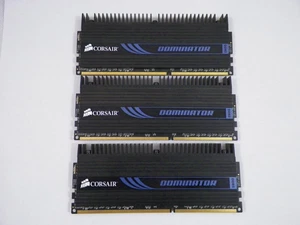 RAM de escritorio para juegos Corsair Dominator CMP12GX3M3A1600C9 12 GB (4 GB x 3) DDR3-1600 - Imagen 1 de 3