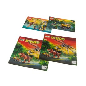 1x Lego Building Instructions Set Dino Booklet 1+2 T-Rex Hunter 5886 Booklet 5884 Booklet 5883