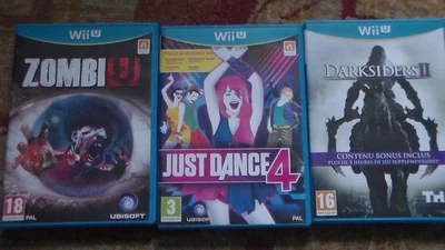 Jeux Wii U neufs non utilisés (lot ou séparément) : Zombi U, Just dance 4, ... - Photo 1/3
