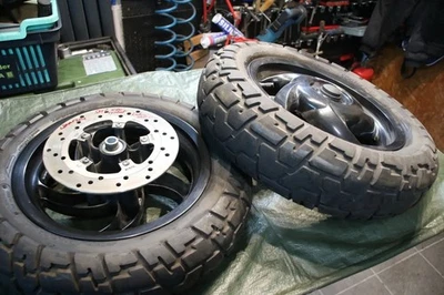 Rad Satz Felgen Hinterrad Vorderrad Piaggio TPH 125 Typhoon LBMM701 4t (11-16) - Bild 1 von 4