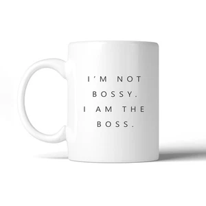 Tazza da caffè Boss Lady - "Non sono bossy, sono il capo" tazza in ceramica - Foto 1 di 1