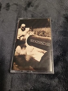 VAN HALEN III 3 Eddie Van Halen 1998 Warner Bros VTG CASSETTE TAPE - Imagen 1 de 4