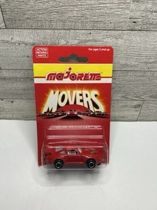 Ricambi Vintage Majorette Rosso 1990 Porsche 911 Turbo 200 Serie / Azione Movimento - Foto 1 di 8